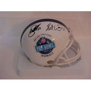 Kurt Warner & Larry Fitzgerald Hand Signed Autographed 2009 Pro Bowl 