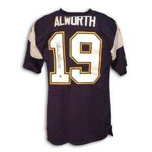 Lance Alworth San Diego Chargers Navy Blue Throwback Jersey