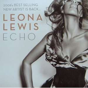 Leona Lewis   Echo   Original Promotional Poster Print   12 x 12