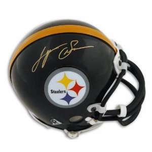  Autographed Lynn Swann Pittsburgh Steelers Mini Helmet 