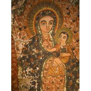  Early 12th Century Frescoes in Bet Maryam, St. Marys 