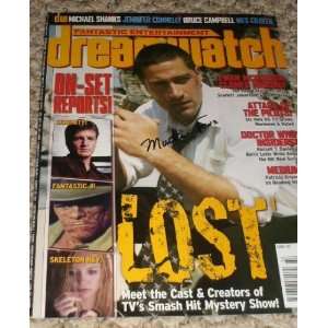 MATTHEW FOX AUTOGRAPHED SIGNED LOST MAGAZINE CERTIFICATE 