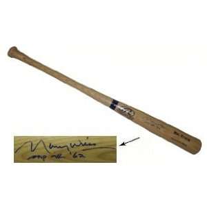 Maury Wills Autographed/Hand Signed Rawlings Adirondack Pro Big Stick 