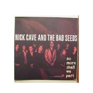 Nick Cave and THe Bad Seeds Poster Flat