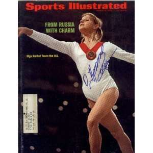  Olga Korbut autographed Sports Illustrated Magazine 