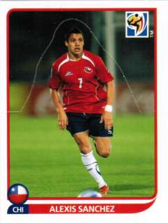 Chile 2010 FIFA South Africa PANINI World Cup Soccer Popup Alexis 