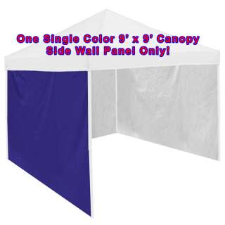 Purple Color 9 x 9 Tailgate Canopy Tent Side Wall Panel  