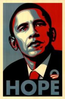  Professionally Framed Barack Obama (Hope, Shepard Fairey 
