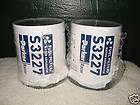 NEW RACOR S3227 FUEL FILTER FOR 320R RAC 01 QTY2