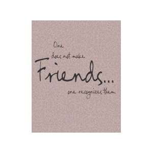 make friendsone..   Removeable Wall Decal   selected color: Salmon 