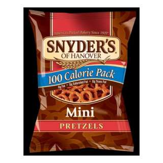 Snyders of Hanover 100 Calorie Mini Pretzels   0.9 ozOpens in a new 