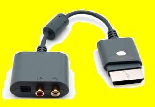 Optical Audio Adapter For XBOX 360 HDMI AV RCA Cable  
