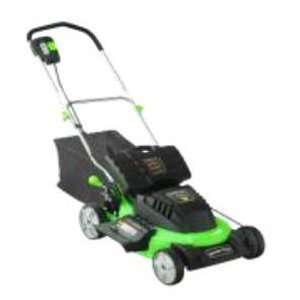   Cordless Electric Lawn Mower With Grass Catcher: Patio, Lawn & Garden