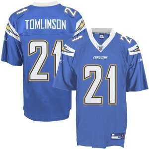  NFL Equipment San Diego Chargers #21 LaDainian Tomlinson Electric 
