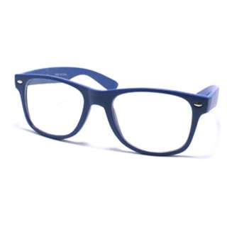 VINTAGE Classic Horn Rimmed Eyeglass Frame Mens Womens Clear Lens 