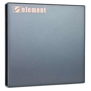   BK USB 2.0 CD/DVD Slim Notebook External SATA Drive Enclosure (Black