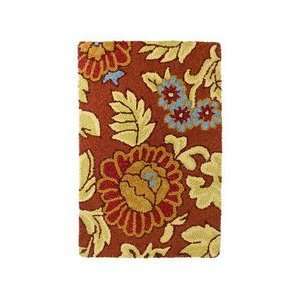  Tapestry Floral Area Rug Wool 66 x 10