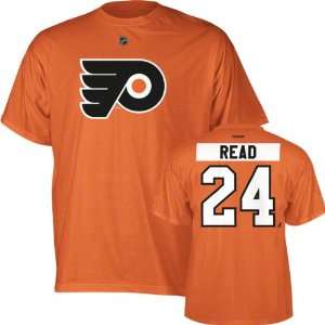   Reebok Name and Number Philadelphia Flyers T Shirt