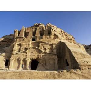 The Obelisk Tomb, Petra, Unesco World Heritage Site, Jordan, Middle 
