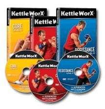 KETTLEWORX (KETTLEWORKS) ADVANCED KETTLEBELL 3 DVD SET  