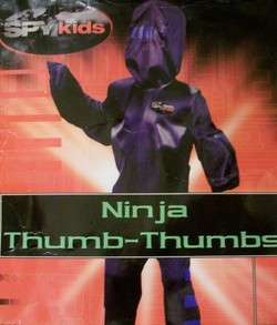 Spy Kids Thumb Thumbs Ninja Outfit Halloween Costume Size Med  