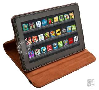 Kindle Fire 360 Rotating Case Cover/Protector/USB Cable/Charger 