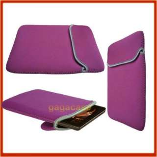 Purple  Kindle Fire Tablet Reversible Neoprene Sleeve Case, Slip 
