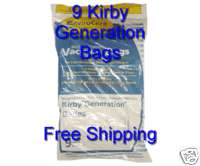 Kirby Vacuum Bags fits ALL Generation Models  