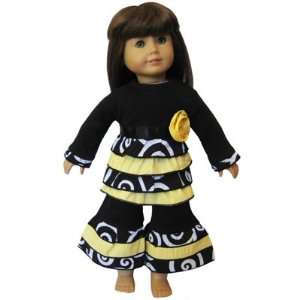   Bumble Bee Rumba Outfit fits AMERICAN GIRL DOLL clothes Toys & Games