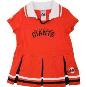 San Francisco Giants  Girls Toddler  Cheerleader Dress:  