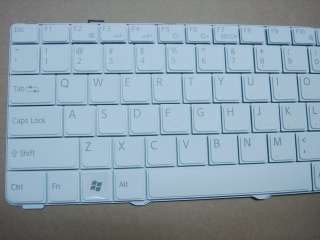 New Genuin SONY VAIO VGN NR US Keyboard 148076711 White  