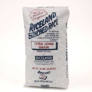 Riceland Extra Long Grain Rice   50 lbs.   CASE PACK OF 4  