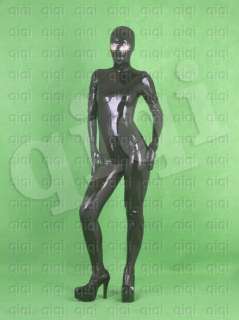 Latex (rubber) Mask Catsuit  0.8mm suit glove (zentai)  
