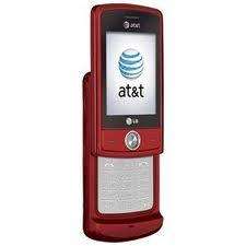 LG Shine CU720   Red (AT&T) Cellular Phone   Good Condition 