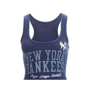  New York Yankees GIII MLB Line Up Ribbed Tank Sports 