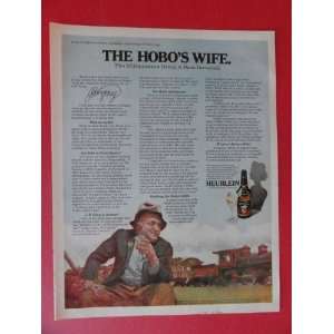  Heublein Hobos Wife cocktails, 1972 Print Ads (hobo/train 