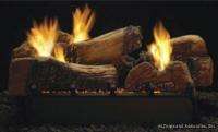 NEW Empire 18 Stone River See Through Gas Fireplace Log Set, Embers 