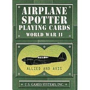  Airplane Spotter Playing Cards World War II Office 