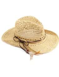 Eugenia Kim Womens Taylor Paper Crochet Cowgirl Hat