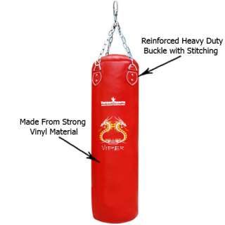13 pc Punch bag Set with 4 feet Red Punch Bag, Wall bracket, gloves 