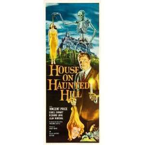  House On Haunted Hill Insert Movie Poster 14X36 #01