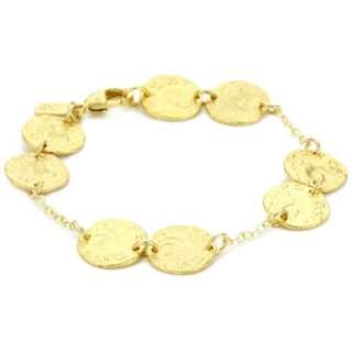 TAT2 Designs Coin Gold Coin Bracelet   designer shoes, handbags 