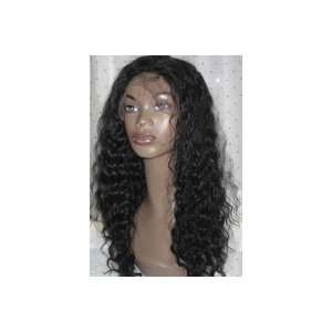  Indian Remi Curly Virgin 100% Human Hair Lace Wigs 10 30 