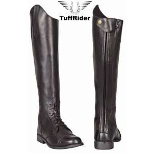  TuffRider Starter Synthetic Zip Back Field Boots Slim, 11 