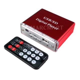 Mini MP3 MP4 Headphone USB/SD Digital Player+Remote NEW (AM021)