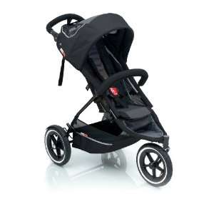    Phil and Teds Sport Jogging Baby Stroller Black and Charcoal Baby