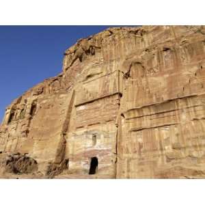 Silk Tomb, Petra, Unesco World Heritage Site, Jordan, Middle East 