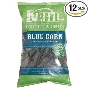 Kettle Tortillas Blue Corn, 18 Ounce Grocery & Gourmet Food