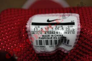 Nike Air Huarache LWP90 Red Baseball Cleats New  