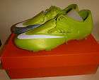 New Nike Mercurial Glide FG Soccer Cleat Mens US Size 12 Cactus/White 
